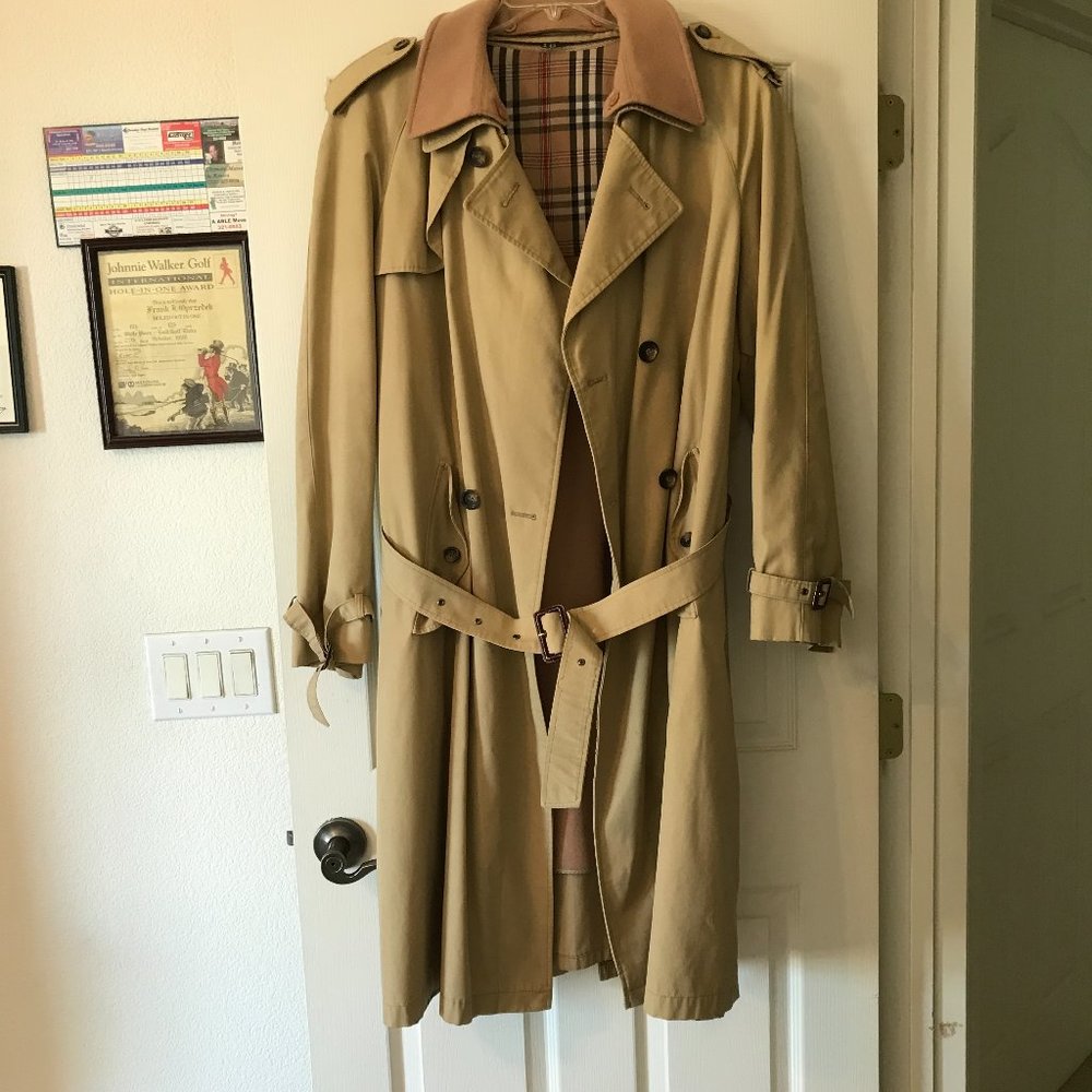Men's London Fog Trench Coat